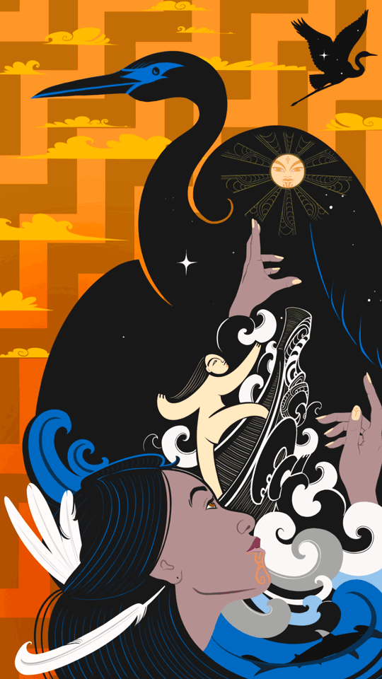 Miriama Grace-Smith Artwork for Big Screen Symposium 2025